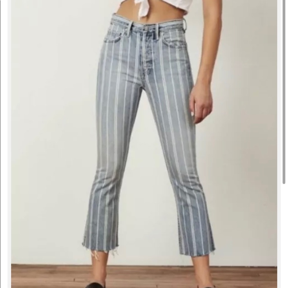 Boyish Darcy They Made Me a Criminal Jeans Leg Button Fly Sz 26